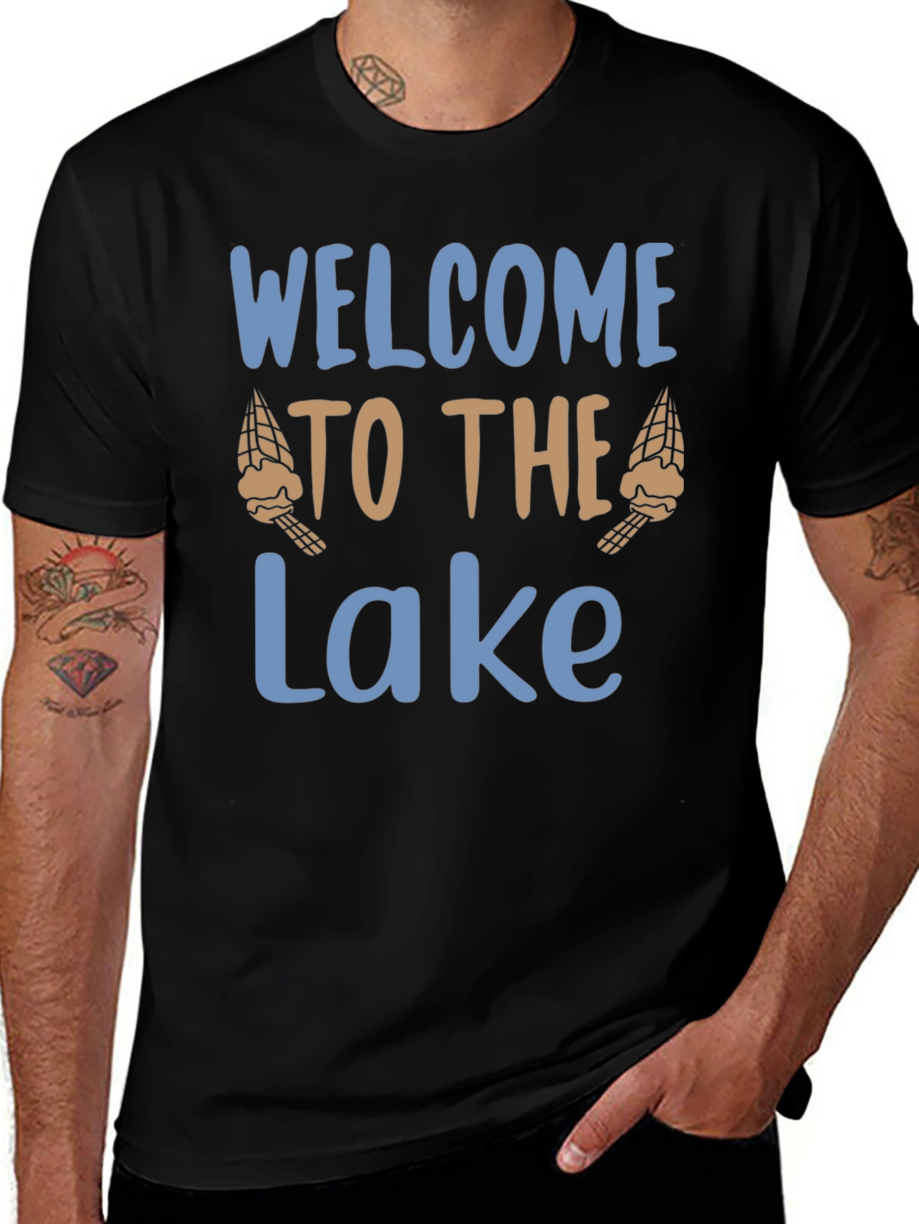 Welcome to the Lake T-Shirt Summer Vacation