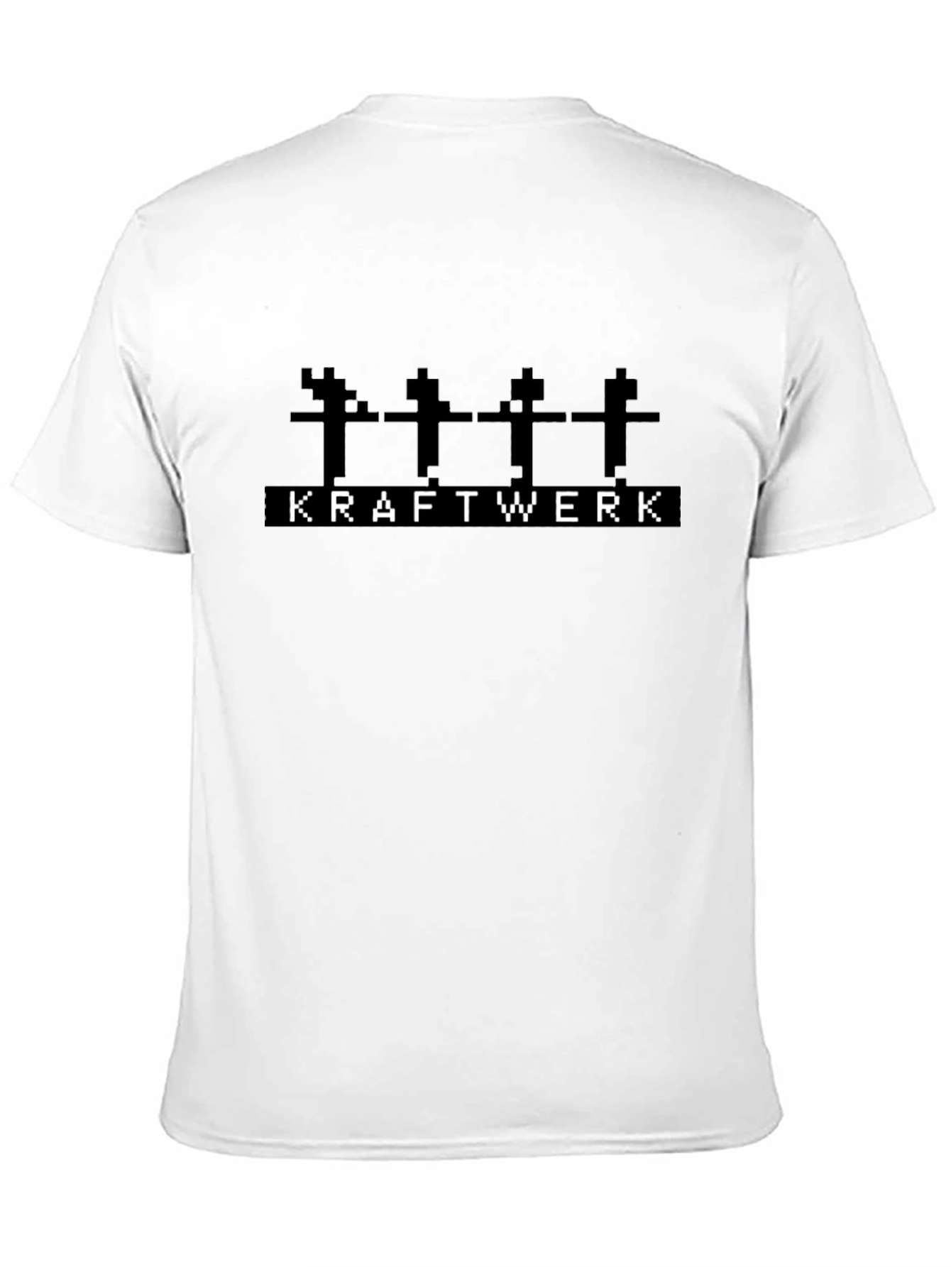Kraftwerk Retro 8-bit Black T-Shirt