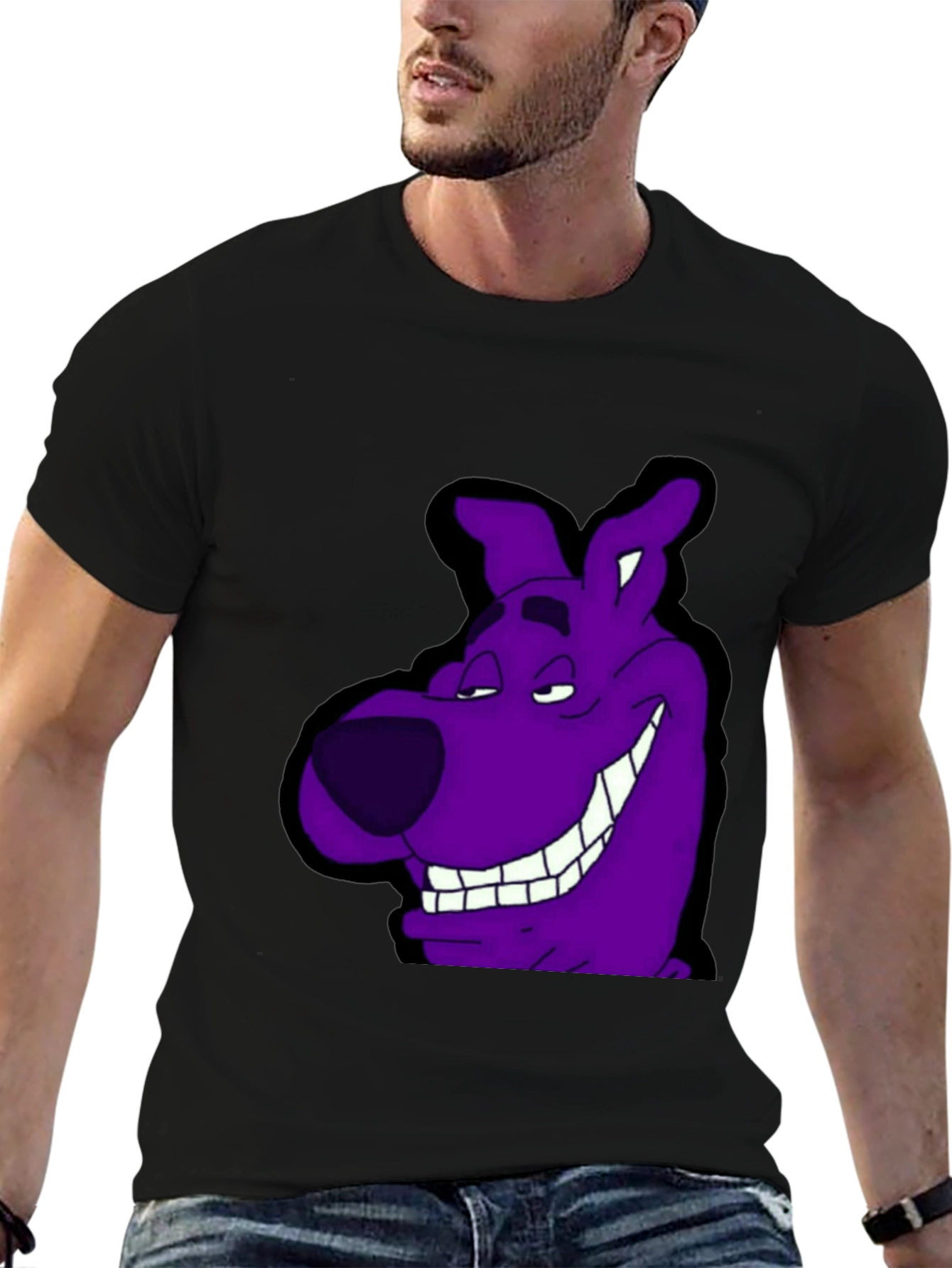 Purple Scooby-Doo Graphic T-Shirt