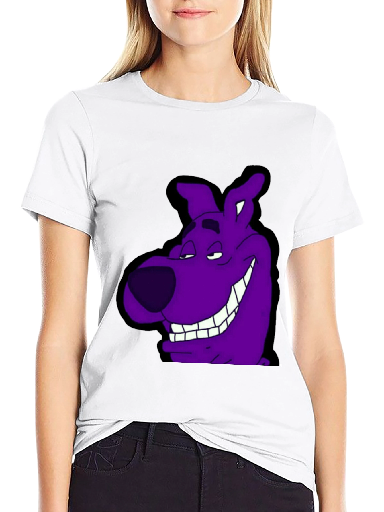 Purple Scooby-Doo Graphic T-Shirt