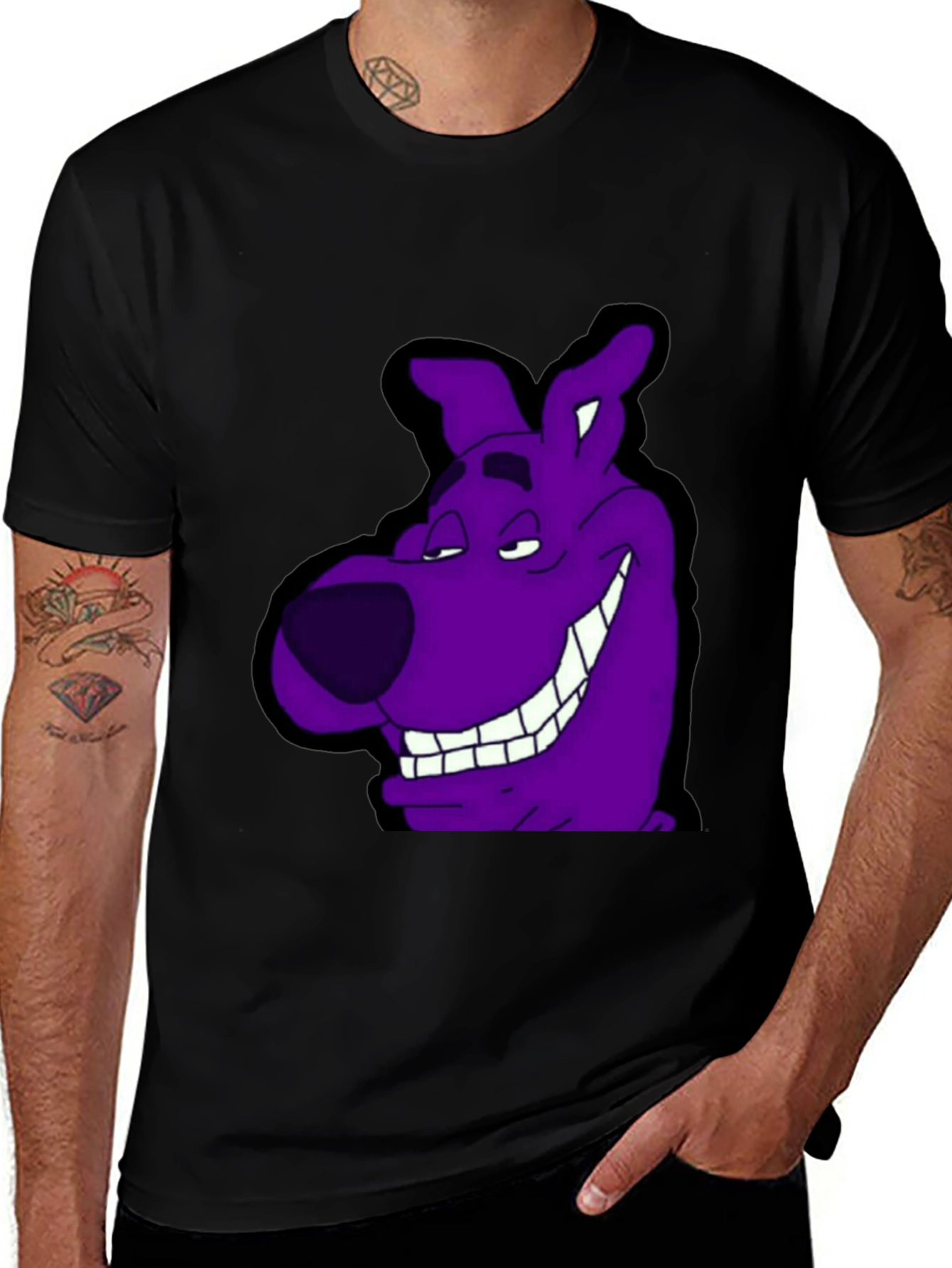 Purple Scooby-Doo Graphic T-Shirt