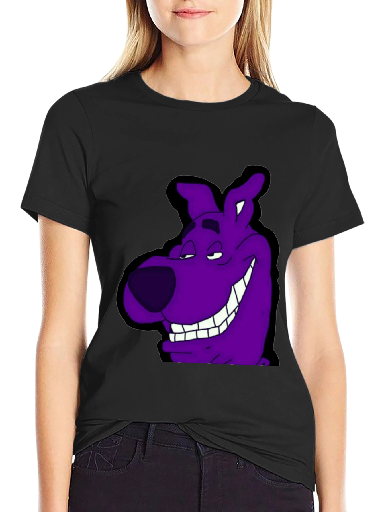 Purple Scooby-Doo Graphic T-Shirt
