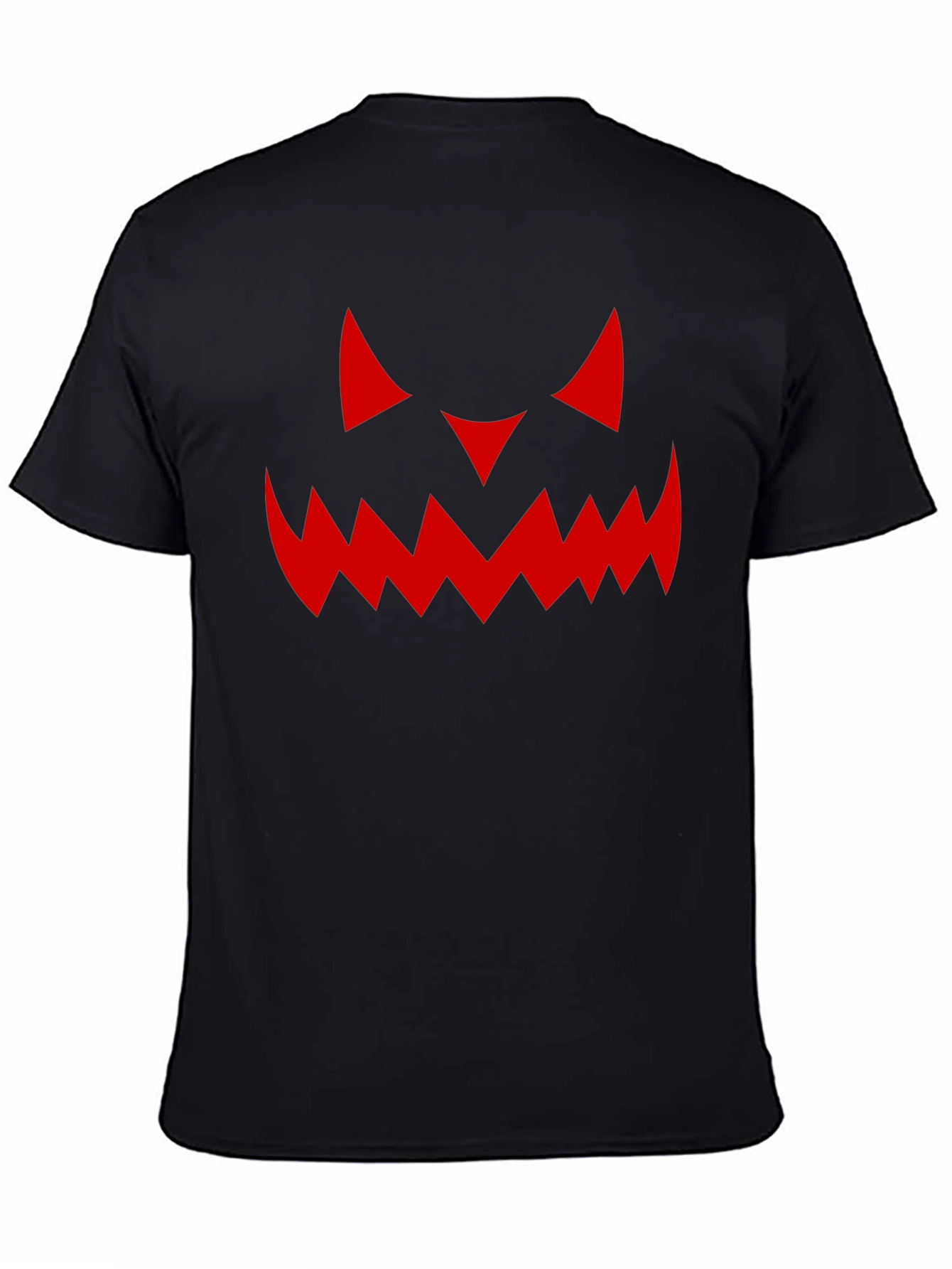 Spooky Pumpkin Face Graphic Tee