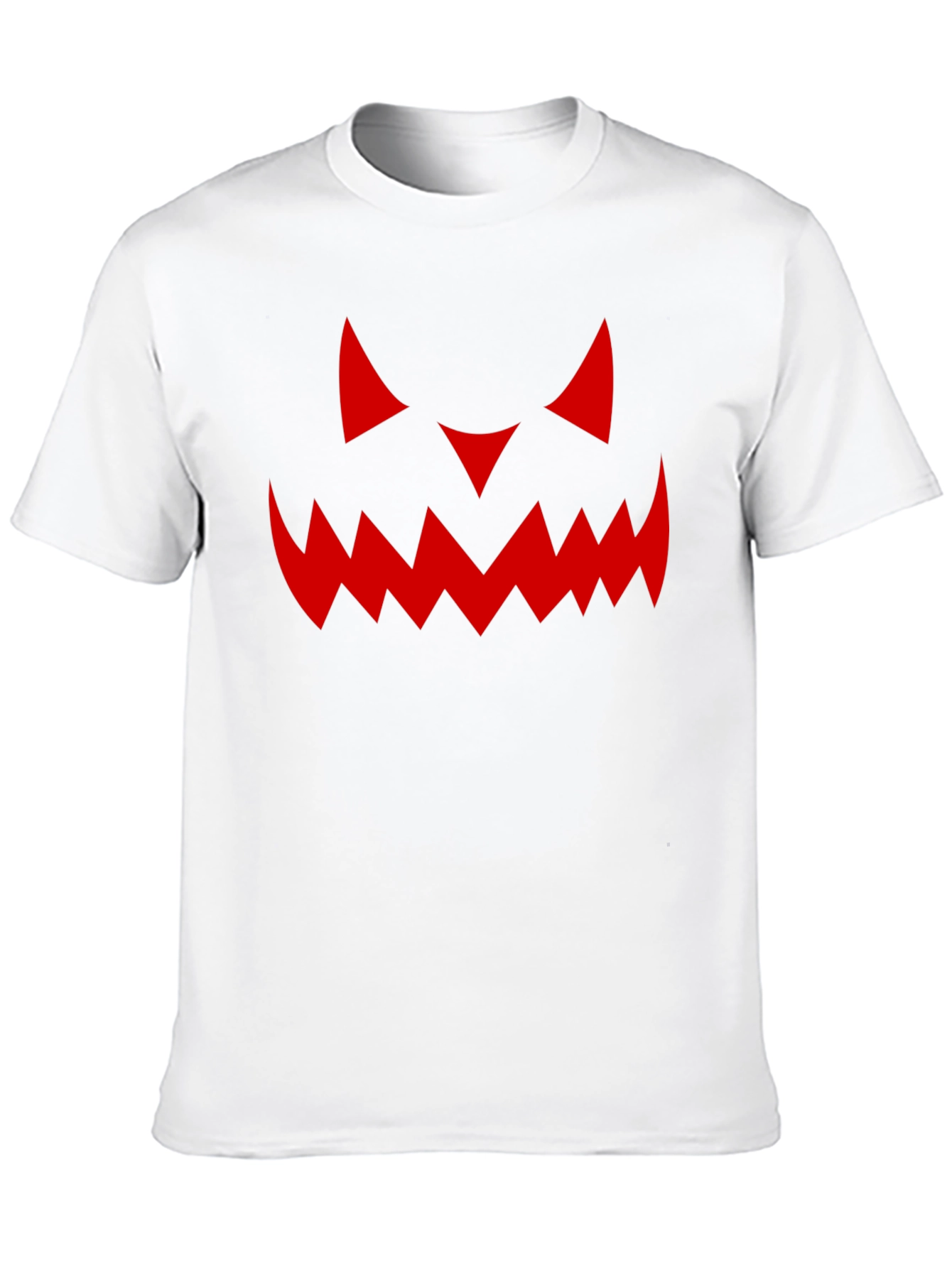 Spooky Pumpkin Face Graphic Tee