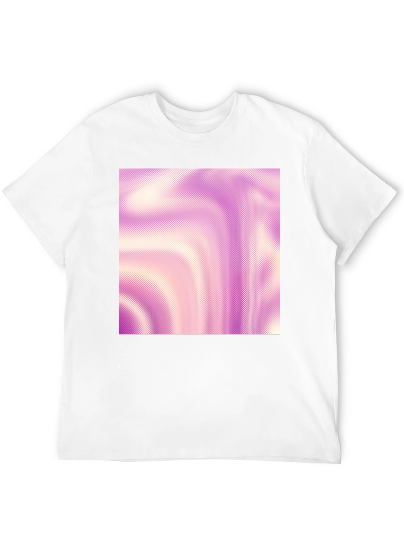 Abstract Swirl Tee - Modern Graphic Print T-Shirt