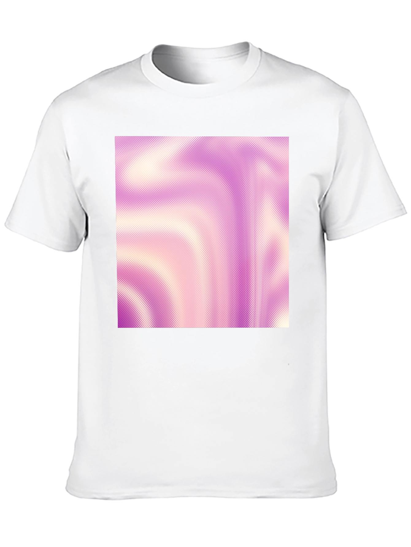 Abstract Swirl Tee - Modern Graphic Print T-Shirt