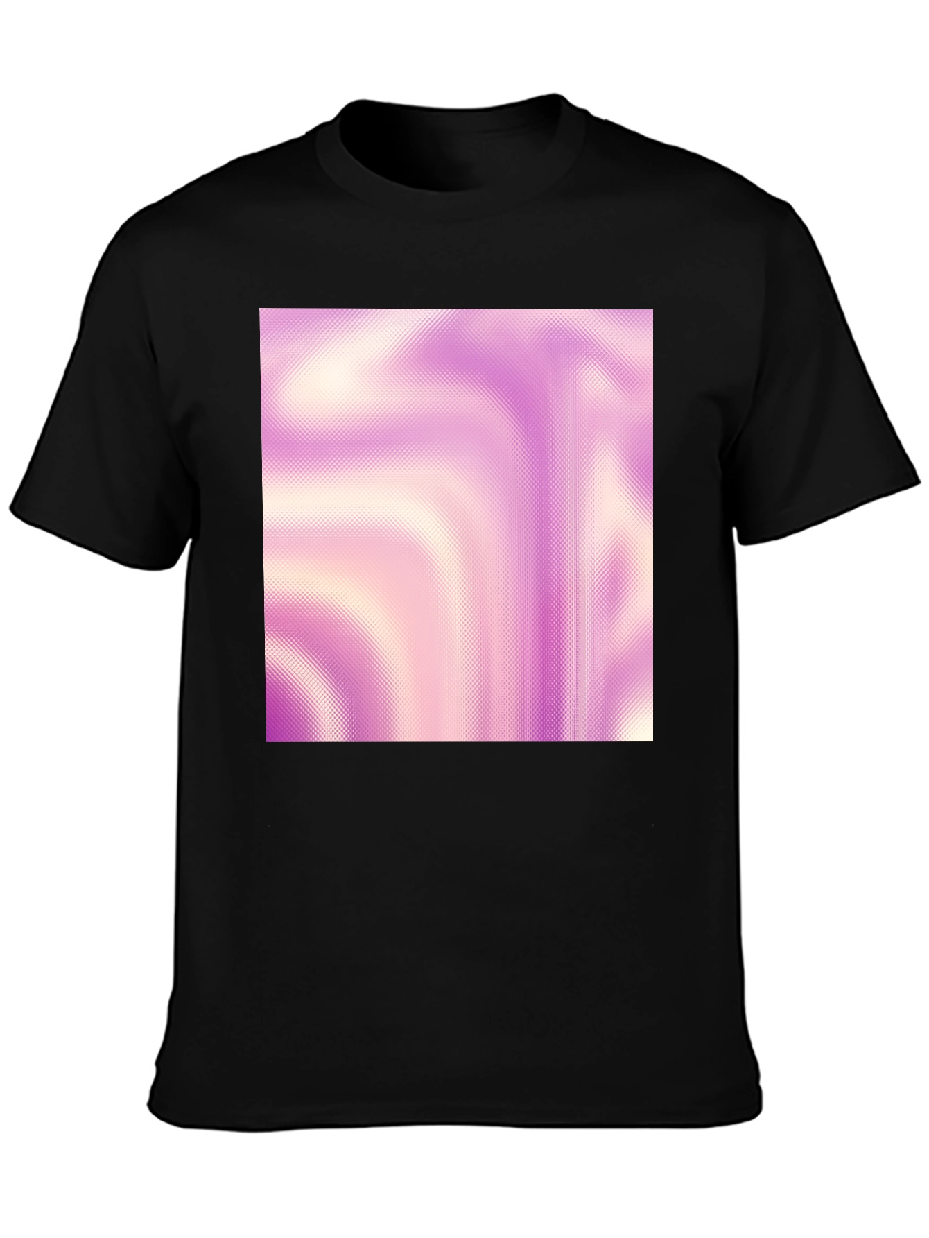 Abstract Swirl Tee - Modern Graphic Print T-Shirt