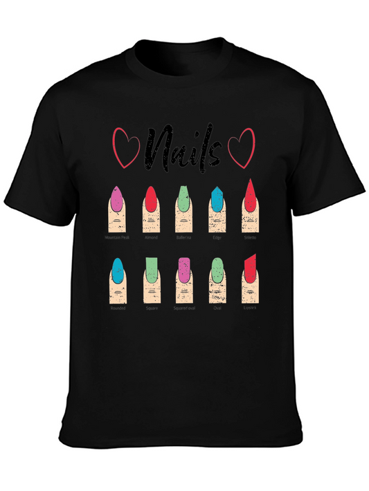 Nails Graphic T-Shirt - Manicure Lover