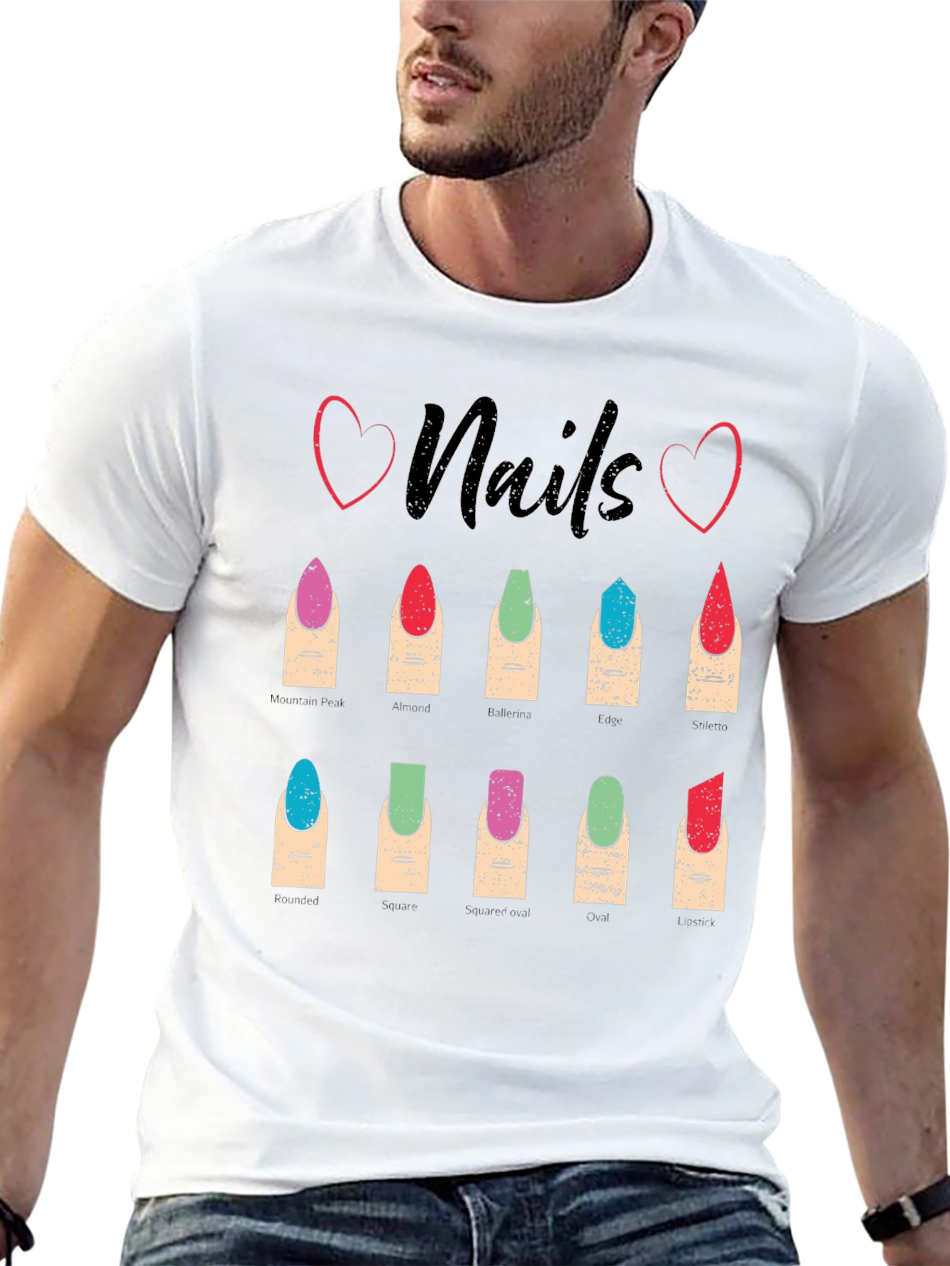 Nails Graphic T-Shirt - Manicure Lover