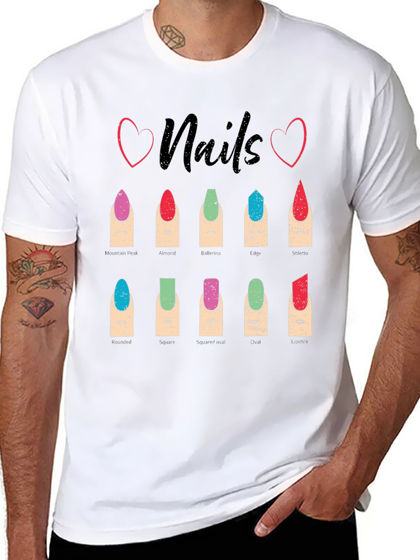 Nails Graphic T-Shirt - Manicure Lover