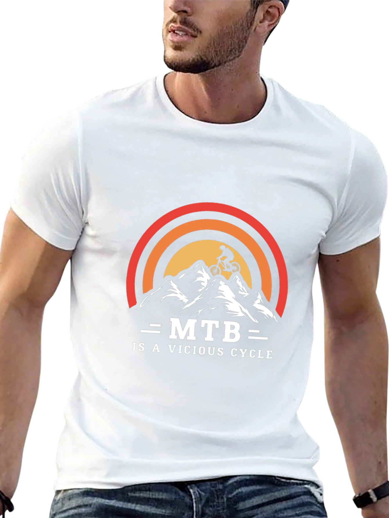 MTB Vicious Cycle T-Shirt - Mountain Biking Tee