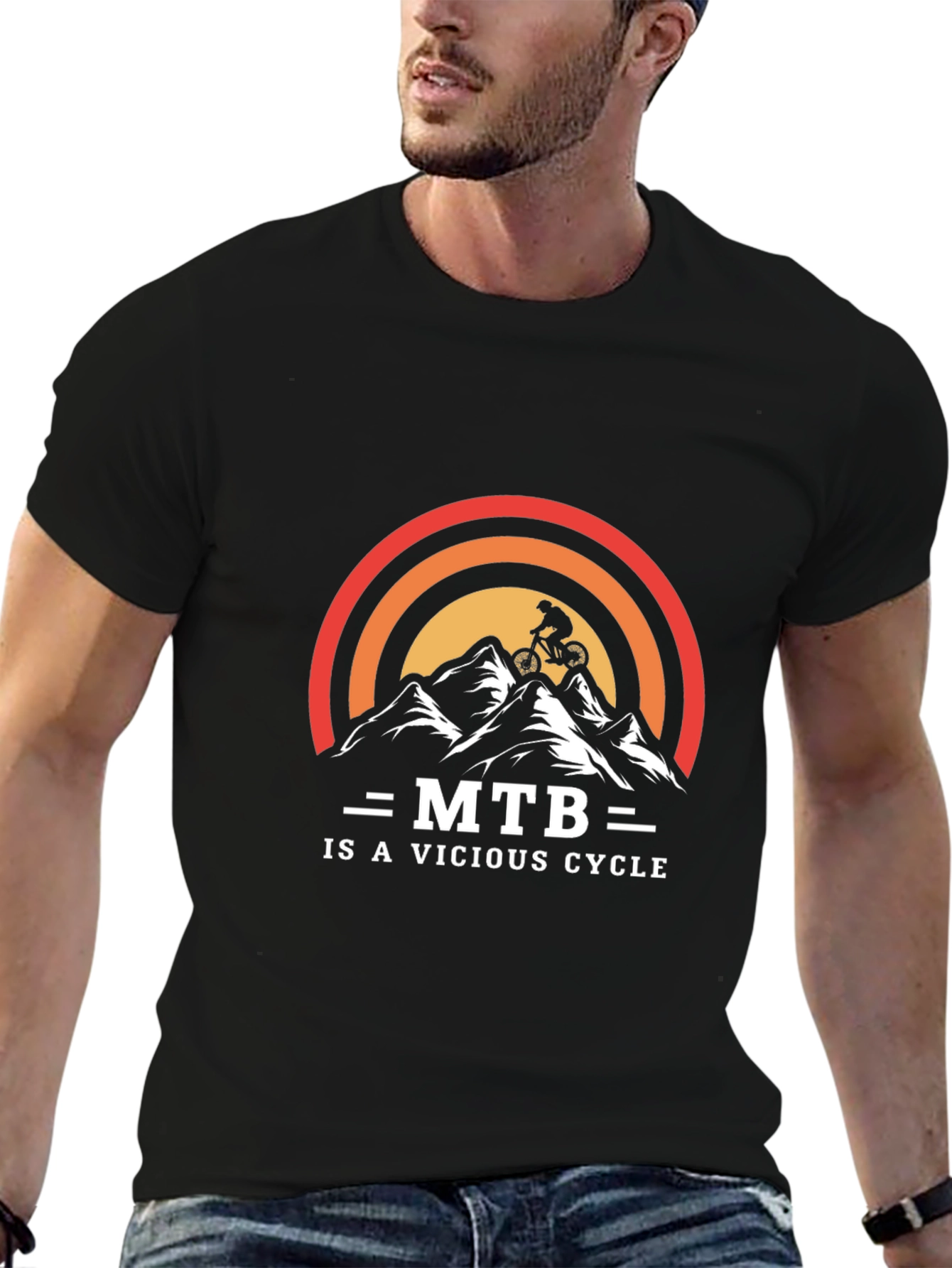 MTB Vicious Cycle T-Shirt - Mountain Biking Tee