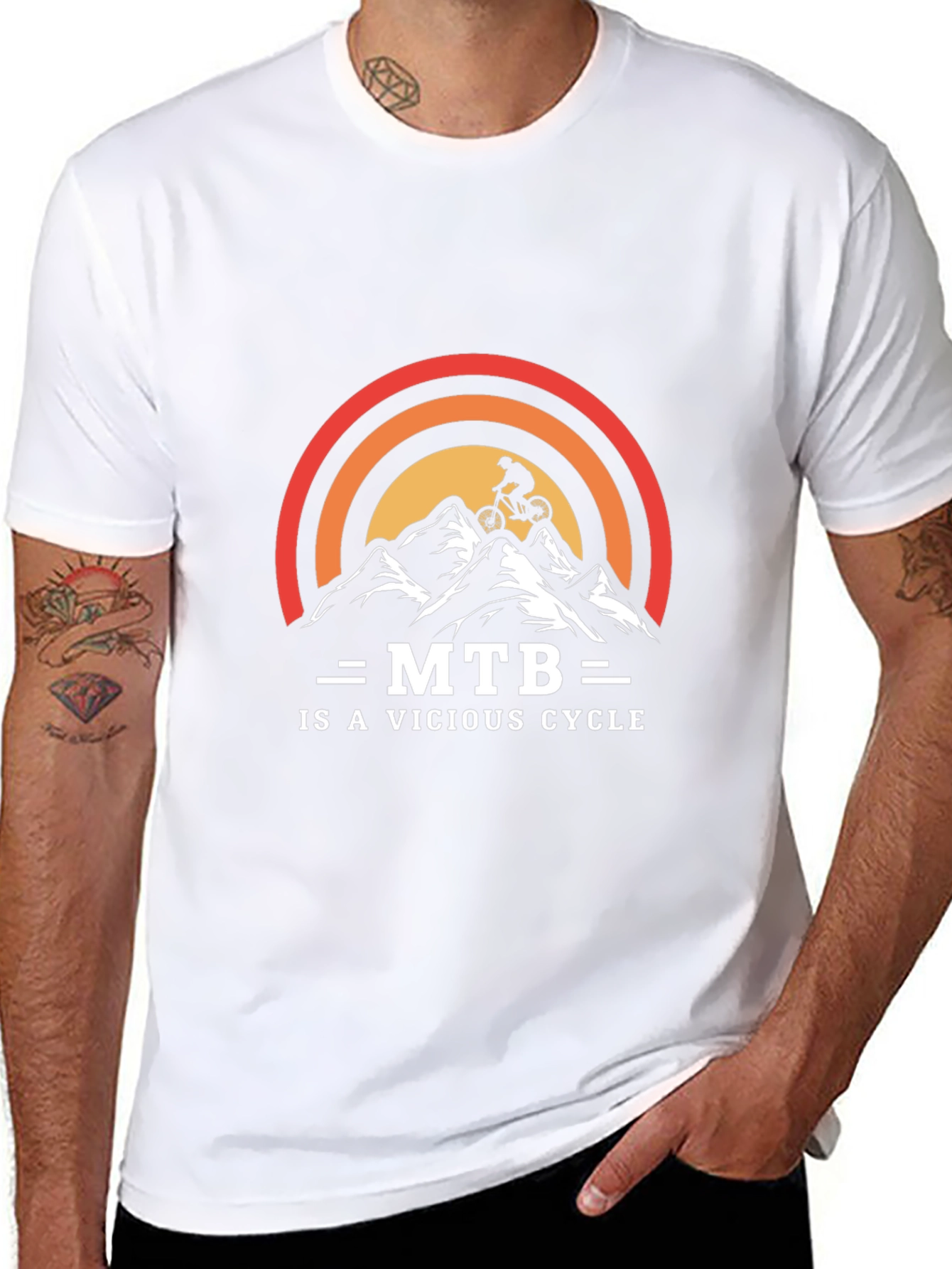 MTB Vicious Cycle T-Shirt - Mountain Biking Tee