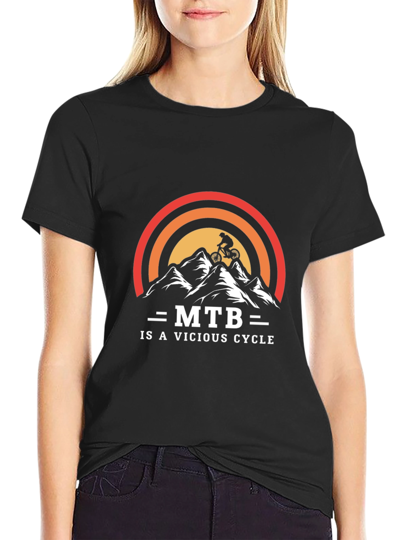 MTB Vicious Cycle T-Shirt - Mountain Biking Tee