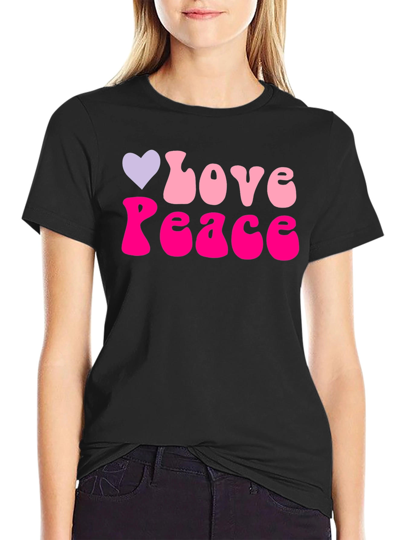 Love Peace T-Shirt: Groovy Retro Style