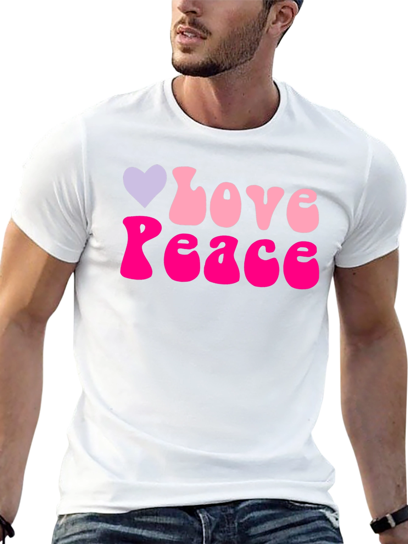 Love Peace T-Shirt: Groovy Retro Style