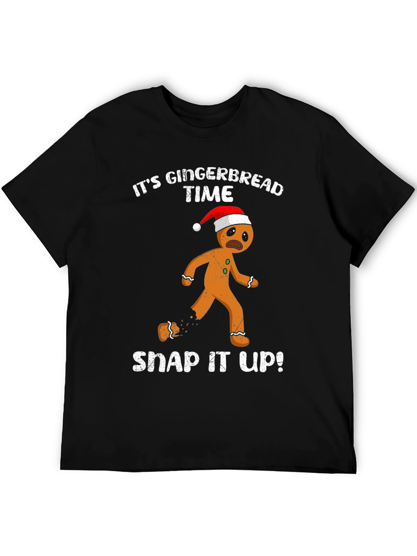 Gingerbread Time Funny Christmas T-Shirt