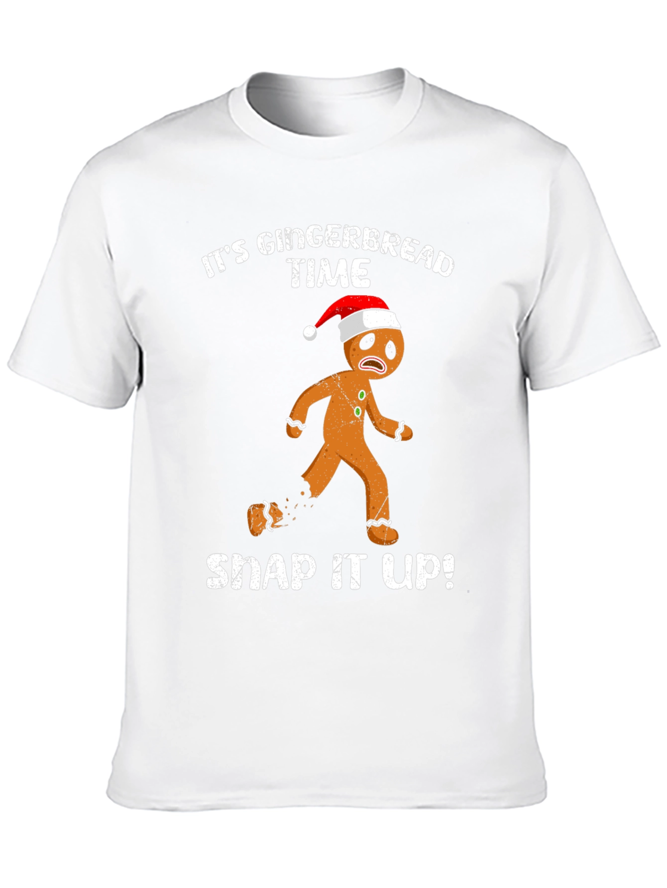 Gingerbread Time Funny Christmas T-Shirt