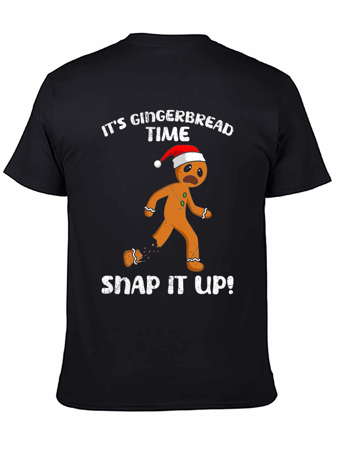Gingerbread Time Funny Christmas T-Shirt