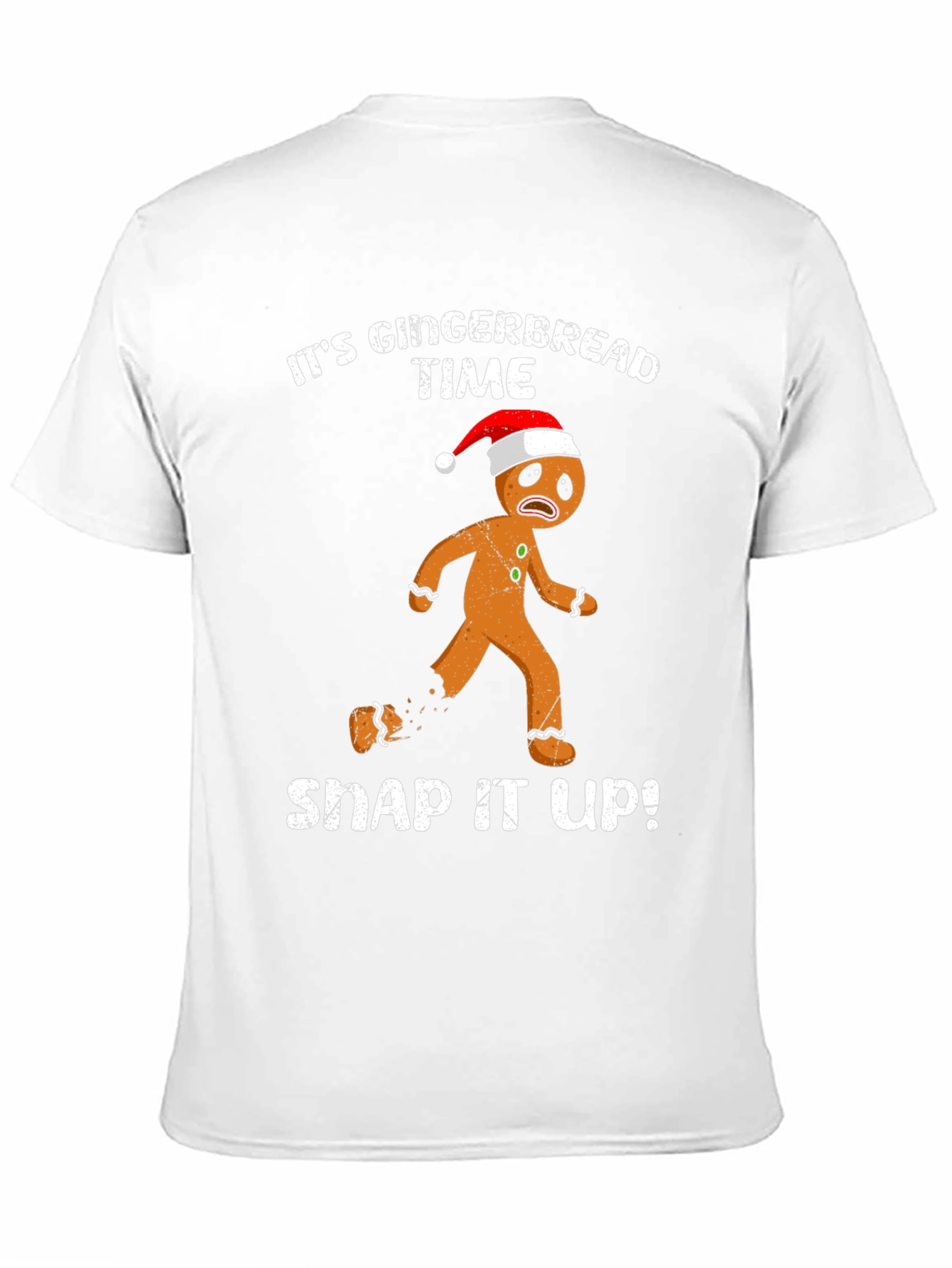 Gingerbread Time Funny Christmas T-Shirt