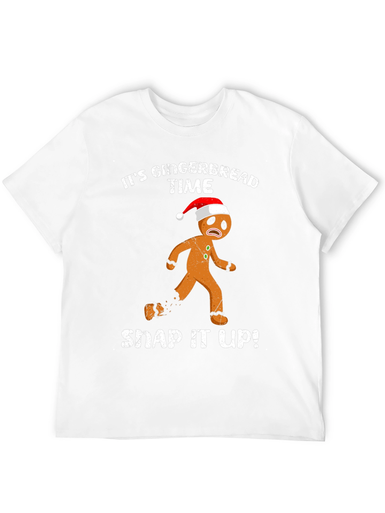 Gingerbread Time Funny Christmas T-Shirt