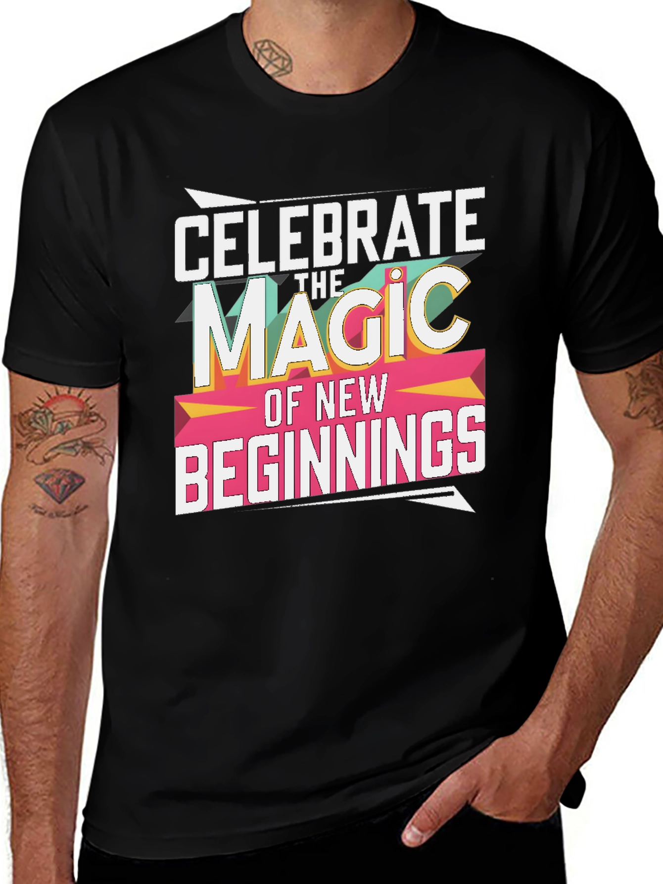 Celebrate New Beginnings Graphic Tee