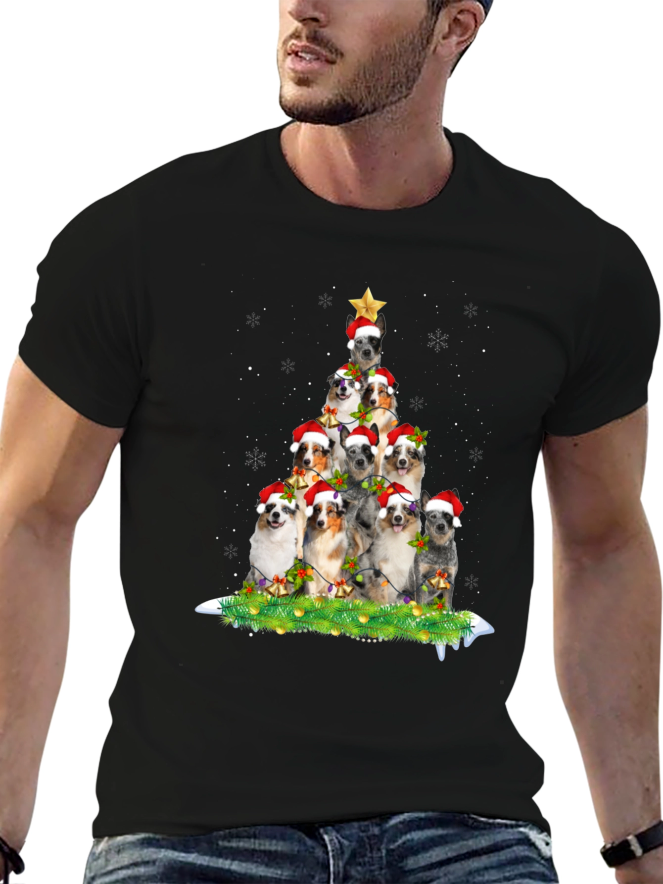 Dog Christmas Tree T-Shirt