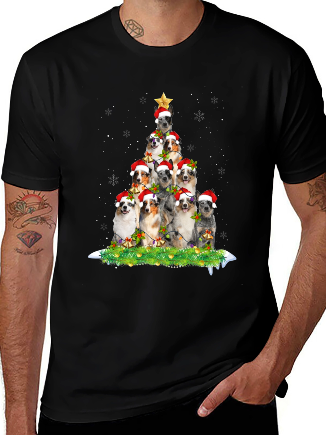 Dog Christmas Tree T-Shirt