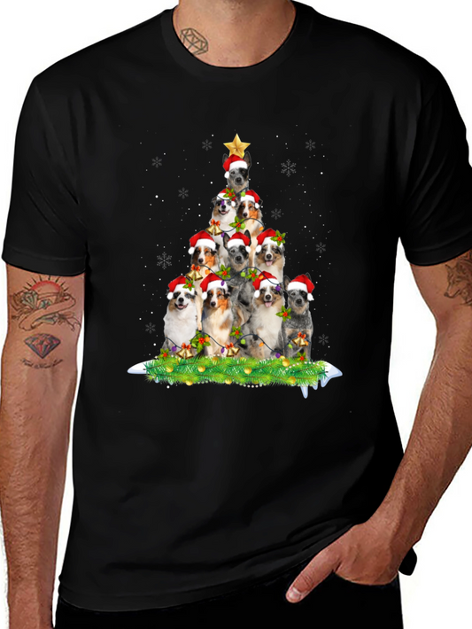 Dog Christmas Tree T-Shirt