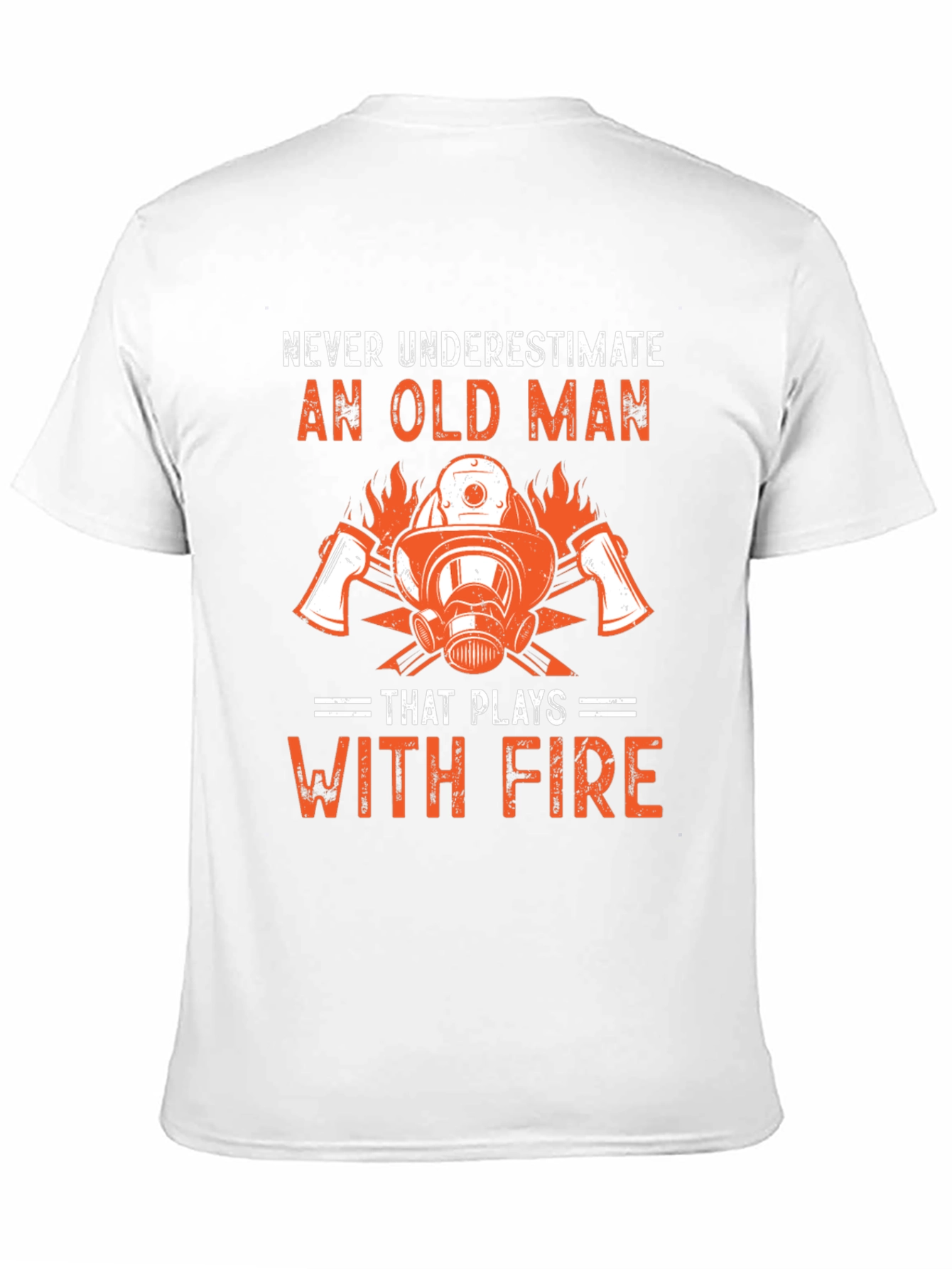 Firefighter Old Man T-Shirt