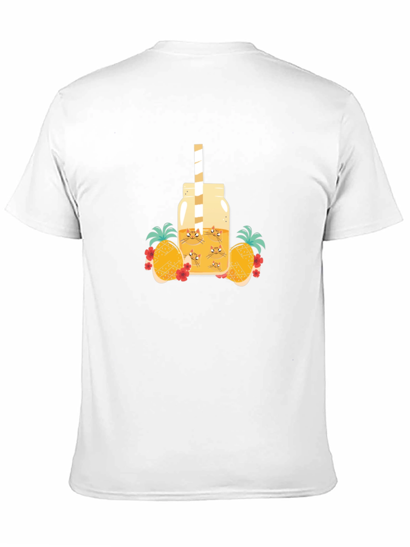 Pineapple Juice Cat T-Shirt