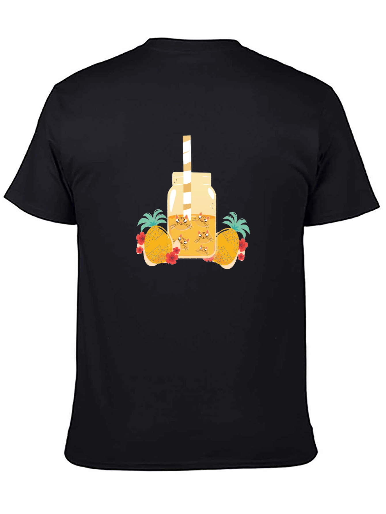Pineapple Juice Cat T-Shirt