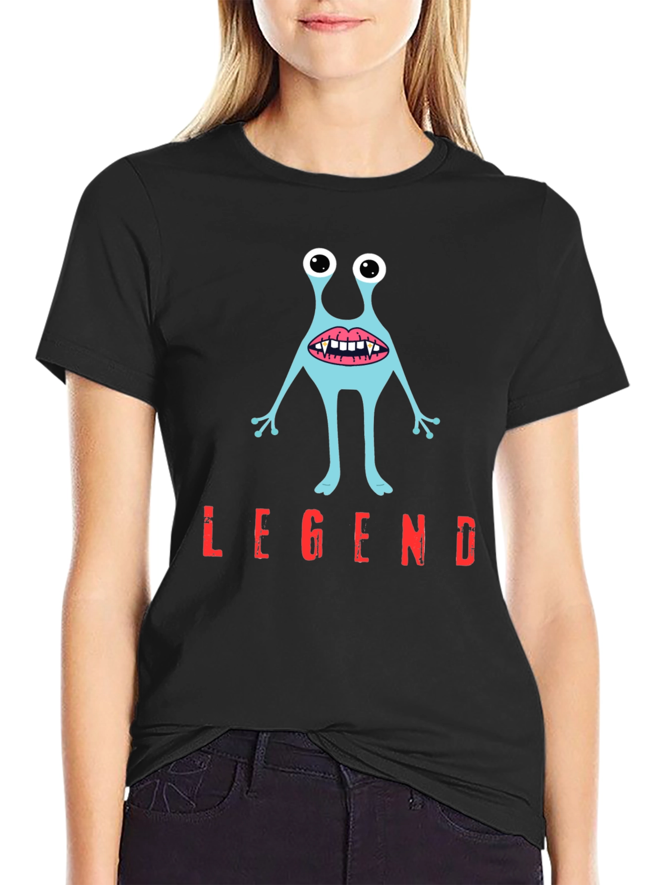 Legend Monster Graphic Tee - Stylish & Unique