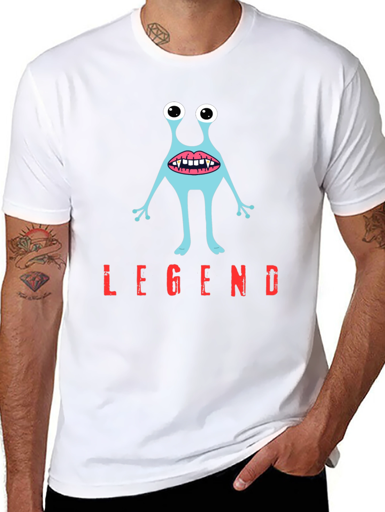 Legend Monster Graphic Tee - Stylish & Unique