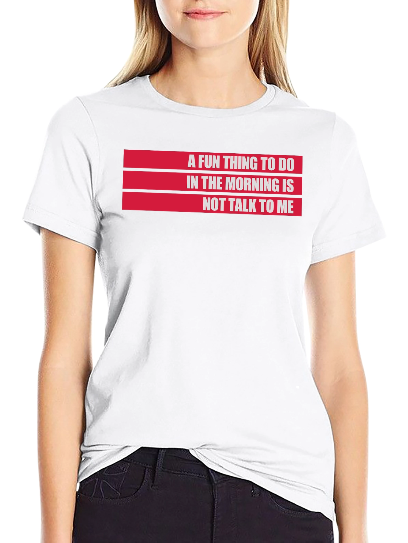 Funny Morning Introvert T-Shirt: Not Talk To Me