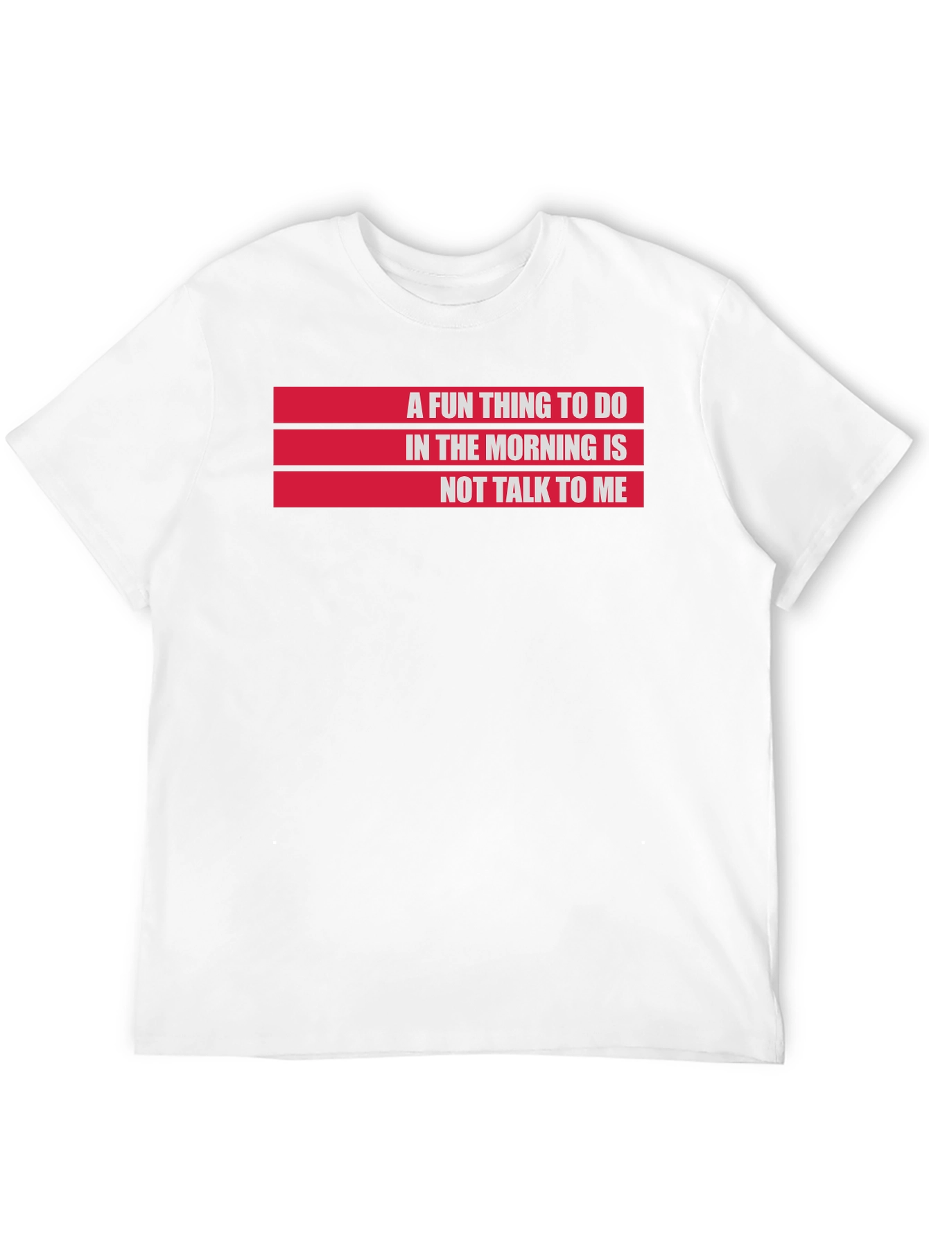 Funny Morning Introvert T-Shirt: Not Talk To Me