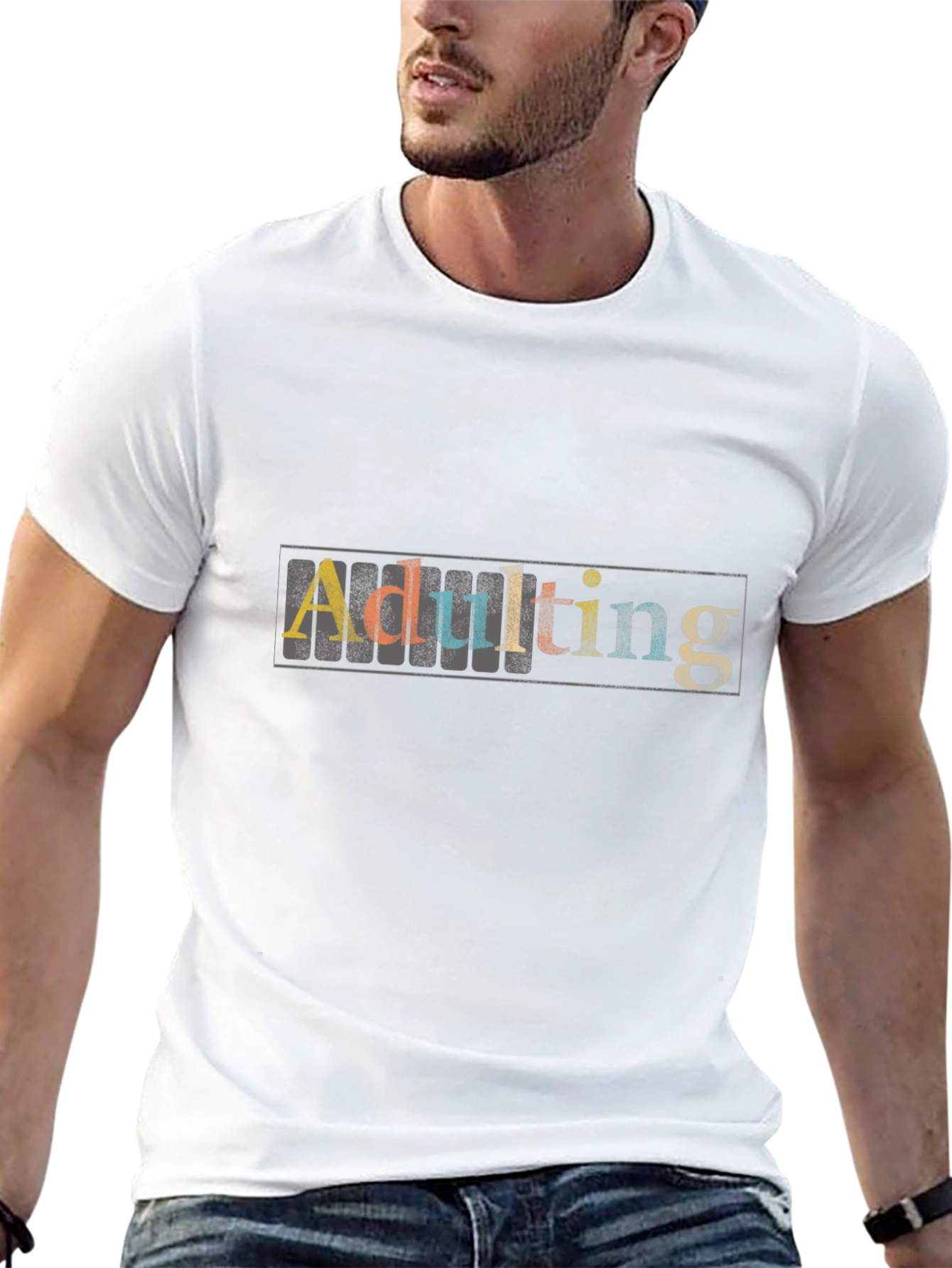 Adulting T-Shirt - Black Unisex