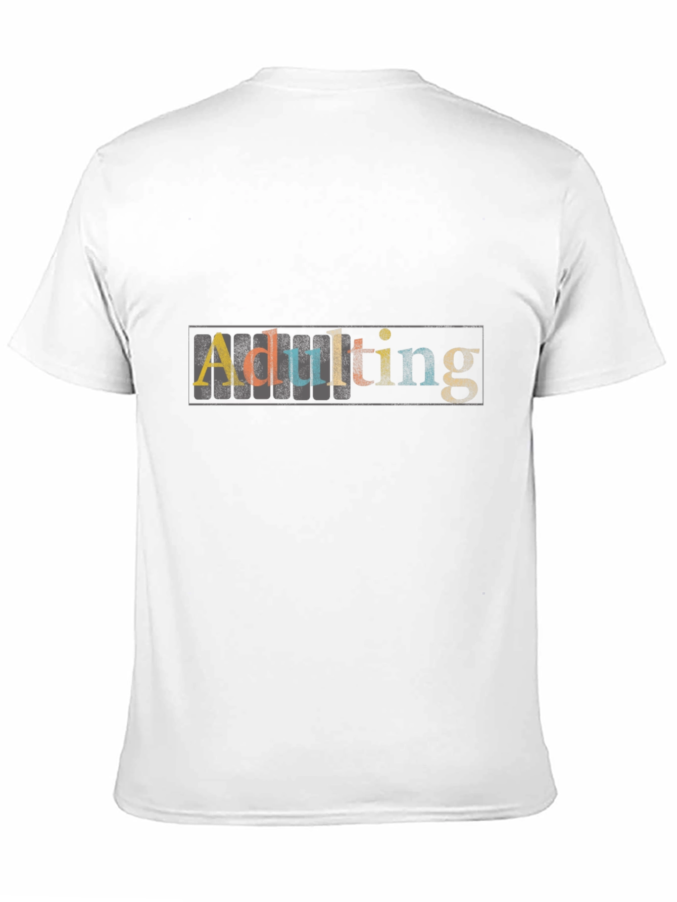 Adulting T-Shirt - Black Unisex