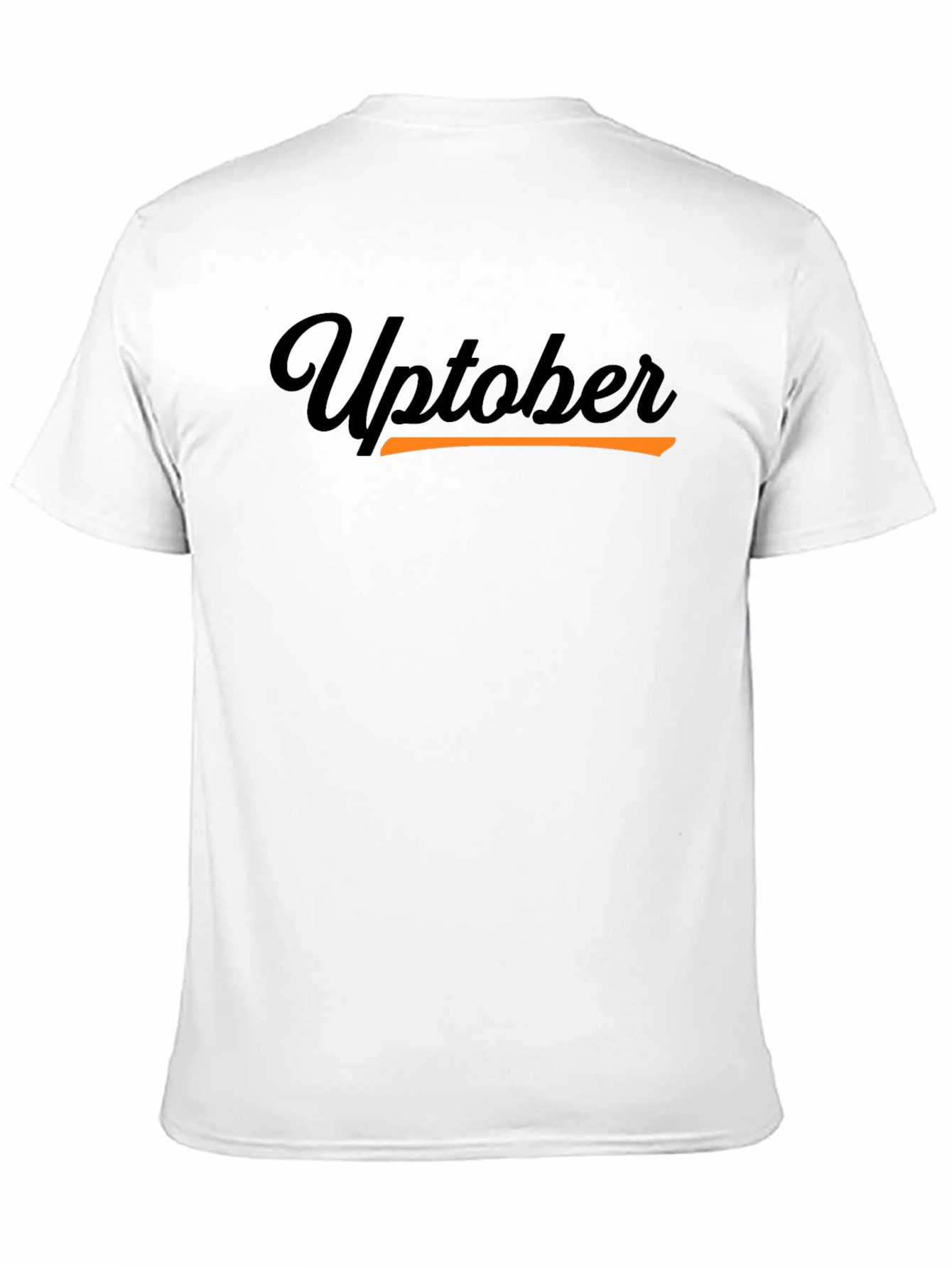 Uptober Black Graphic Tee