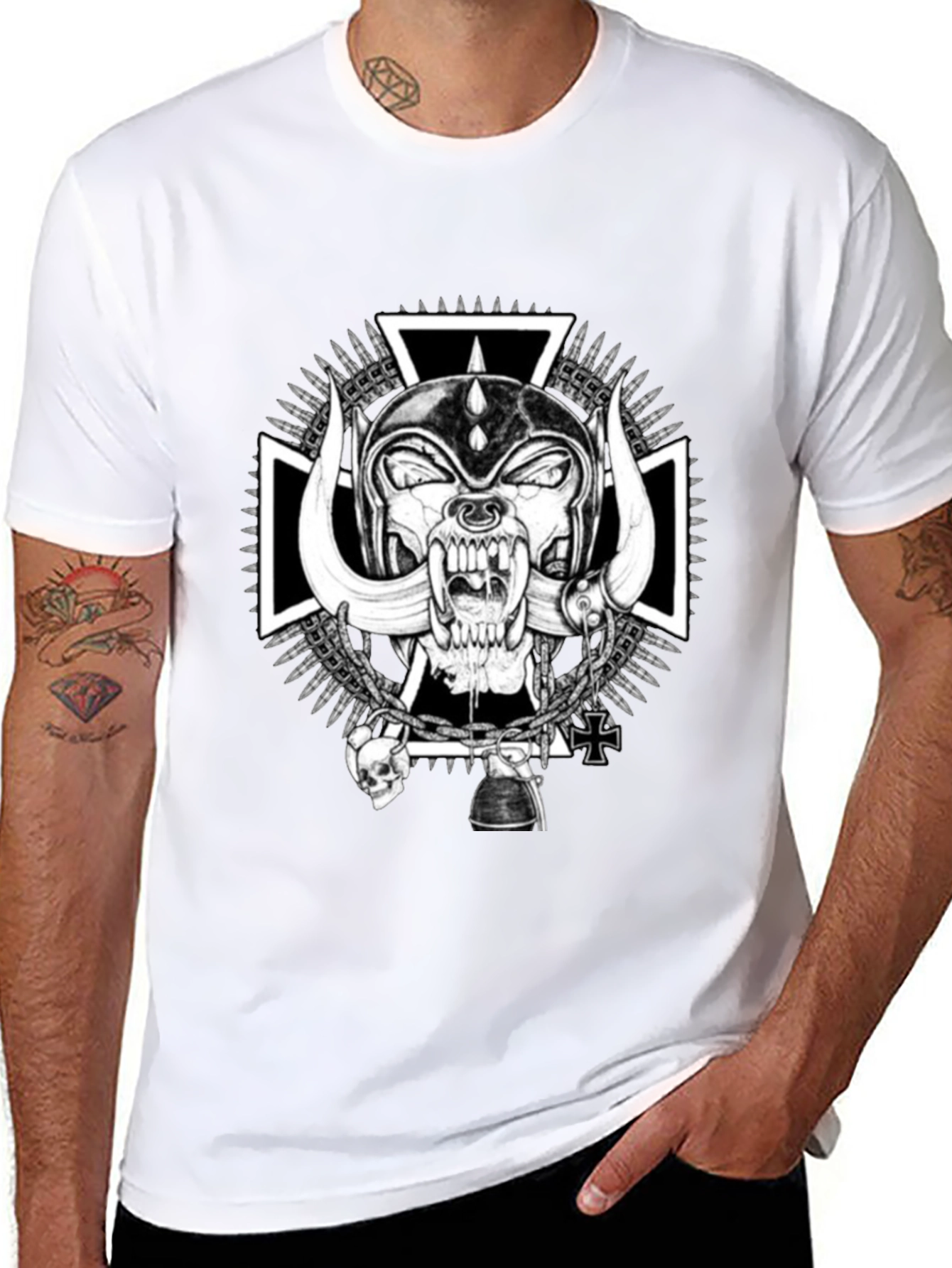 Motorhead T-Shirt - Graphic Print Rock Tee