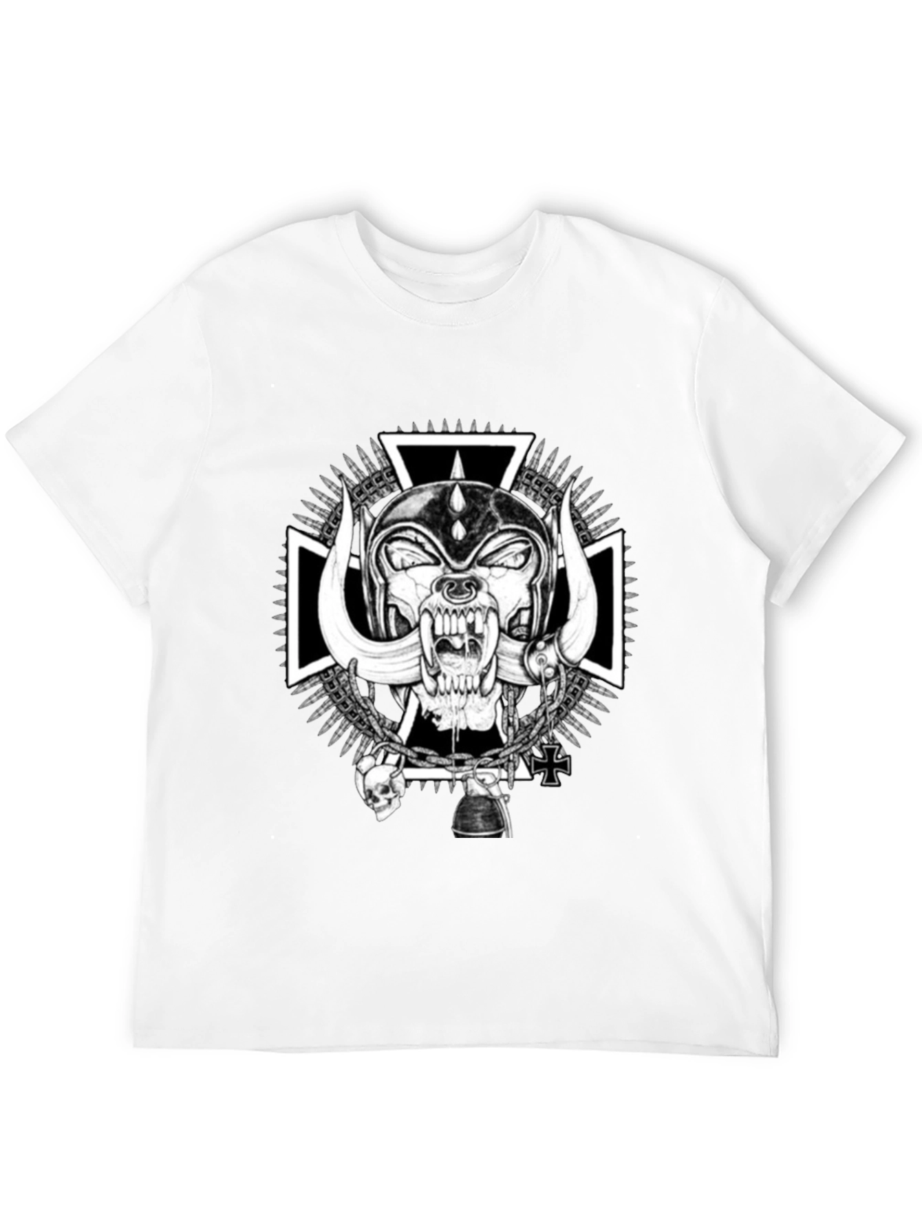 Motorhead T-Shirt - Graphic Print Rock Tee