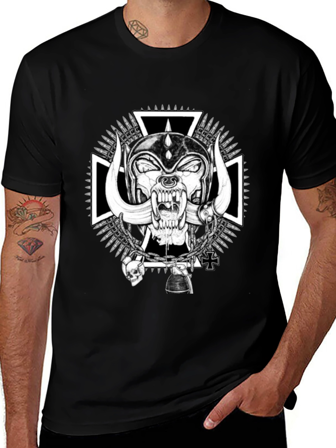 Motorhead T-Shirt - Graphic Print Rock Tee