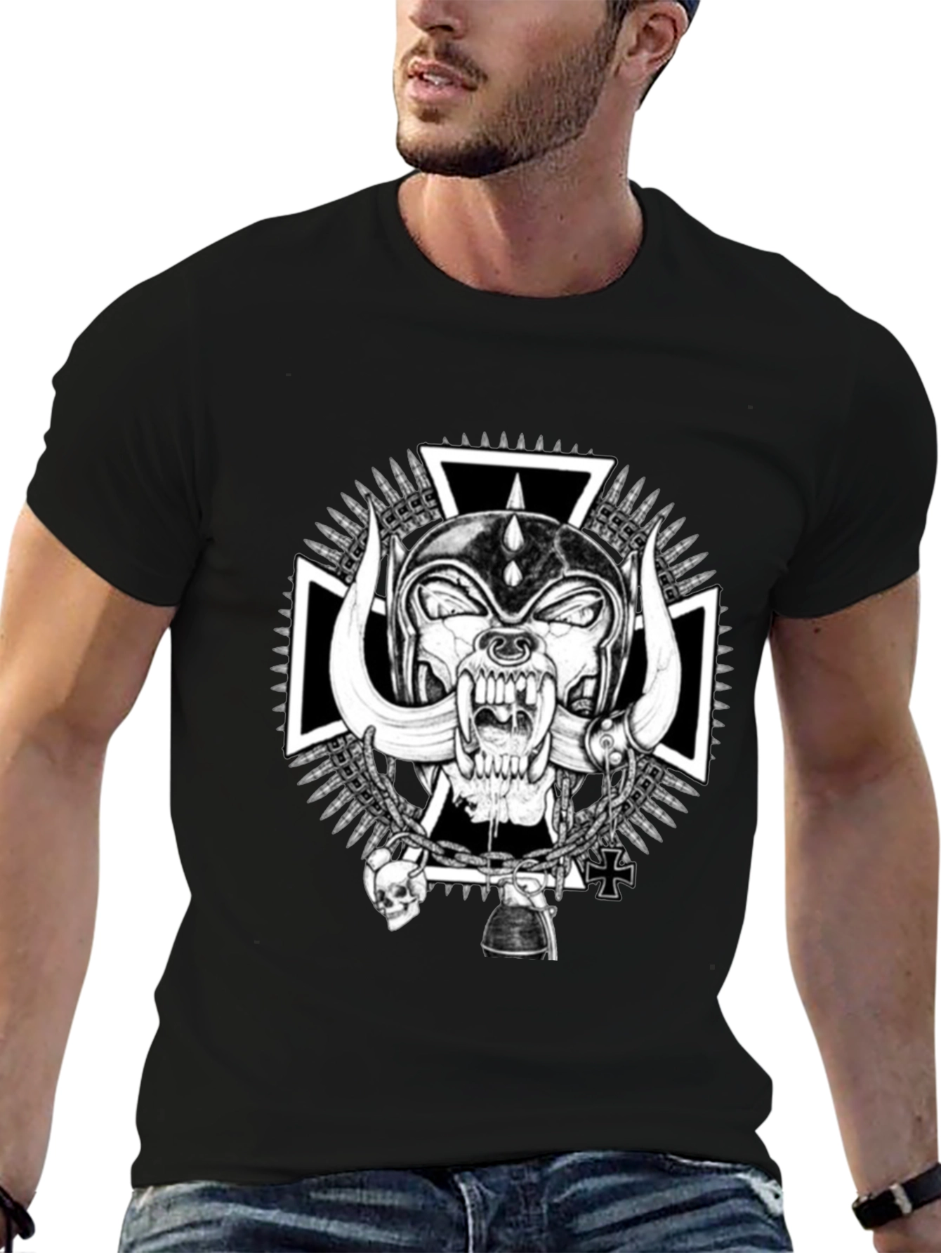 Motorhead T-Shirt - Graphic Print Rock Tee