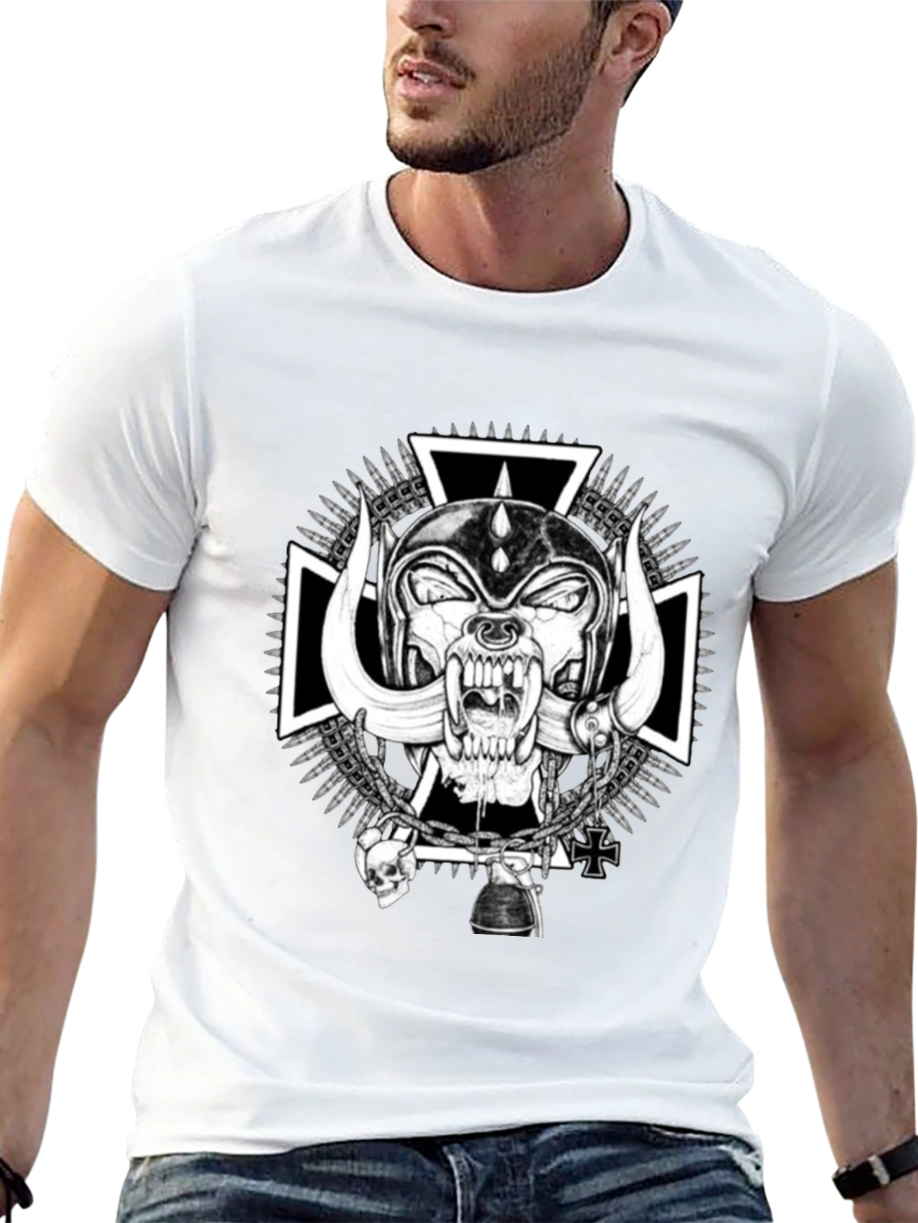 Motorhead T-Shirt - Graphic Print Rock Tee