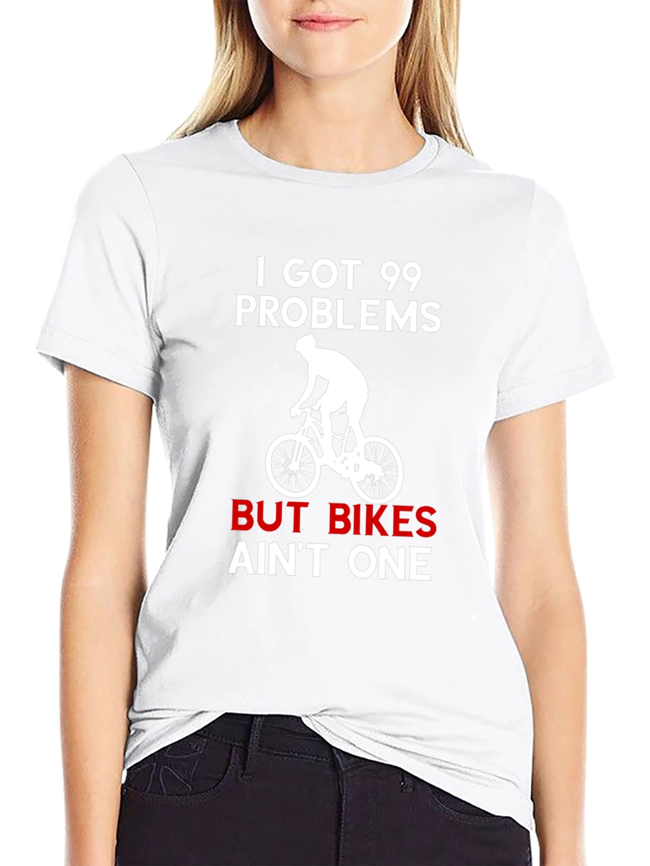 99 Problems But Bikes T-Shirt: Cycling Humor