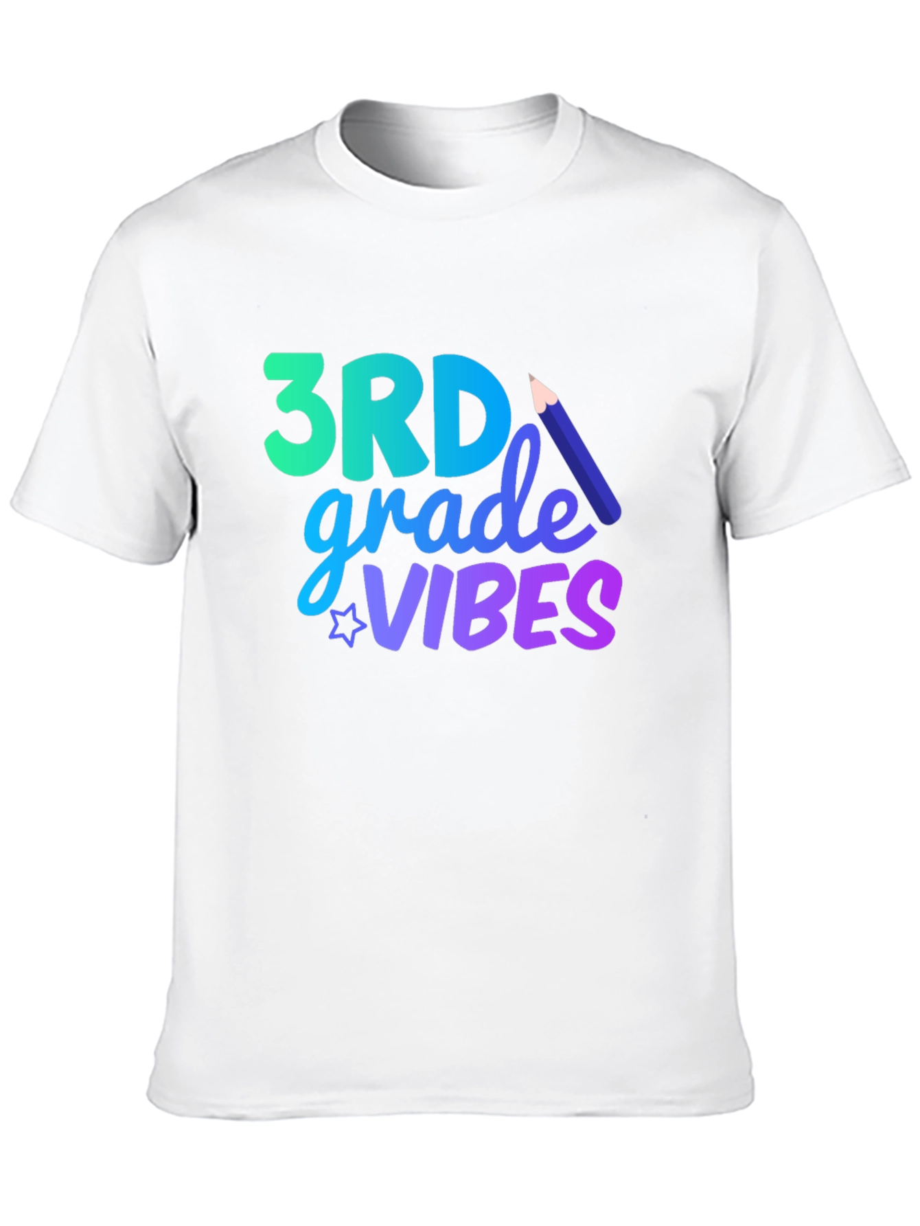 3rd Grade Vibes Graphic Tee - Back to School