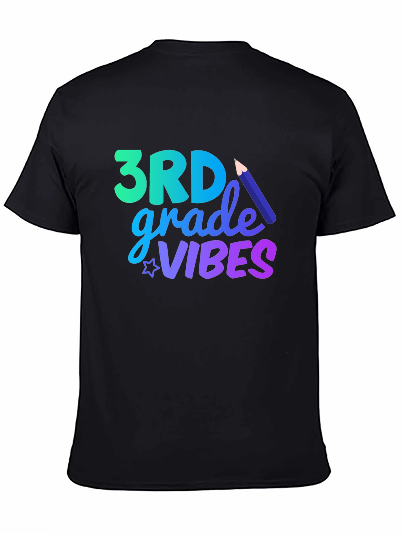3rd Grade Vibes Graphic Tee - Back to School