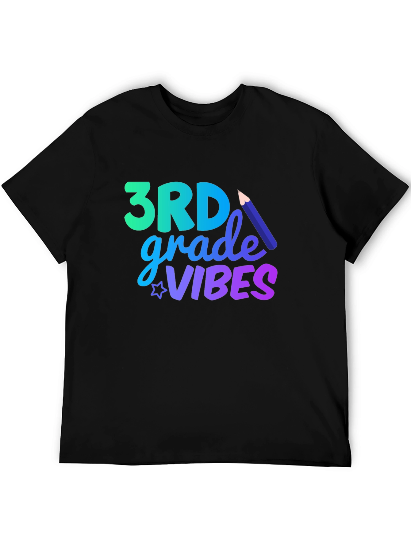 3rd Grade Vibes Graphic Tee - Back to School