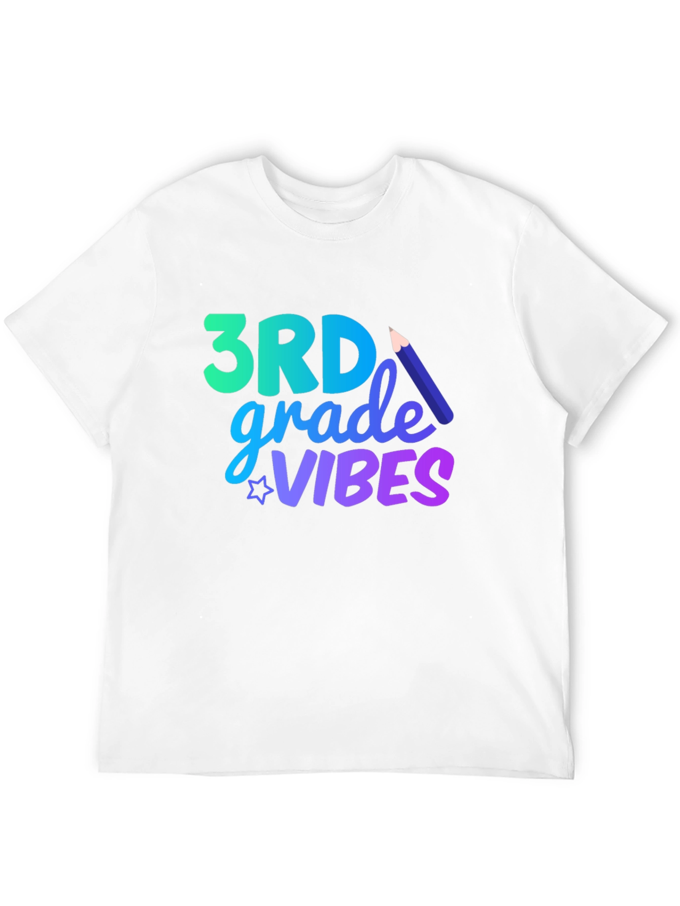 3rd Grade Vibes Graphic Tee - Back to School