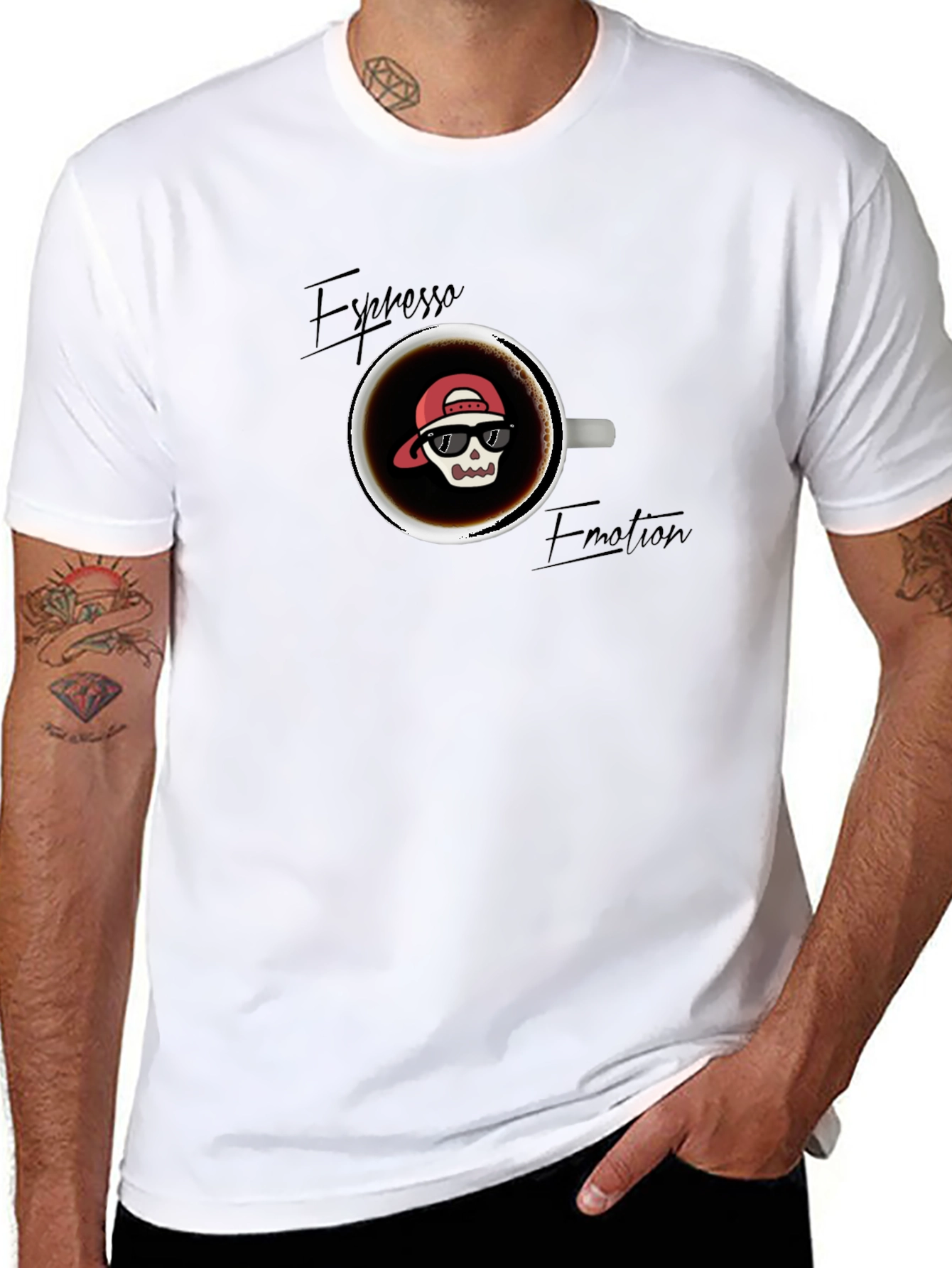 Espresso Emotion Graphic T-Shirt